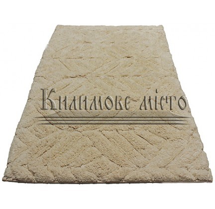 Carpet for bathroom Indian Handmade Lime RIS-BTH-5229 CREAM - высокое качество по лучшей цене в Украине.